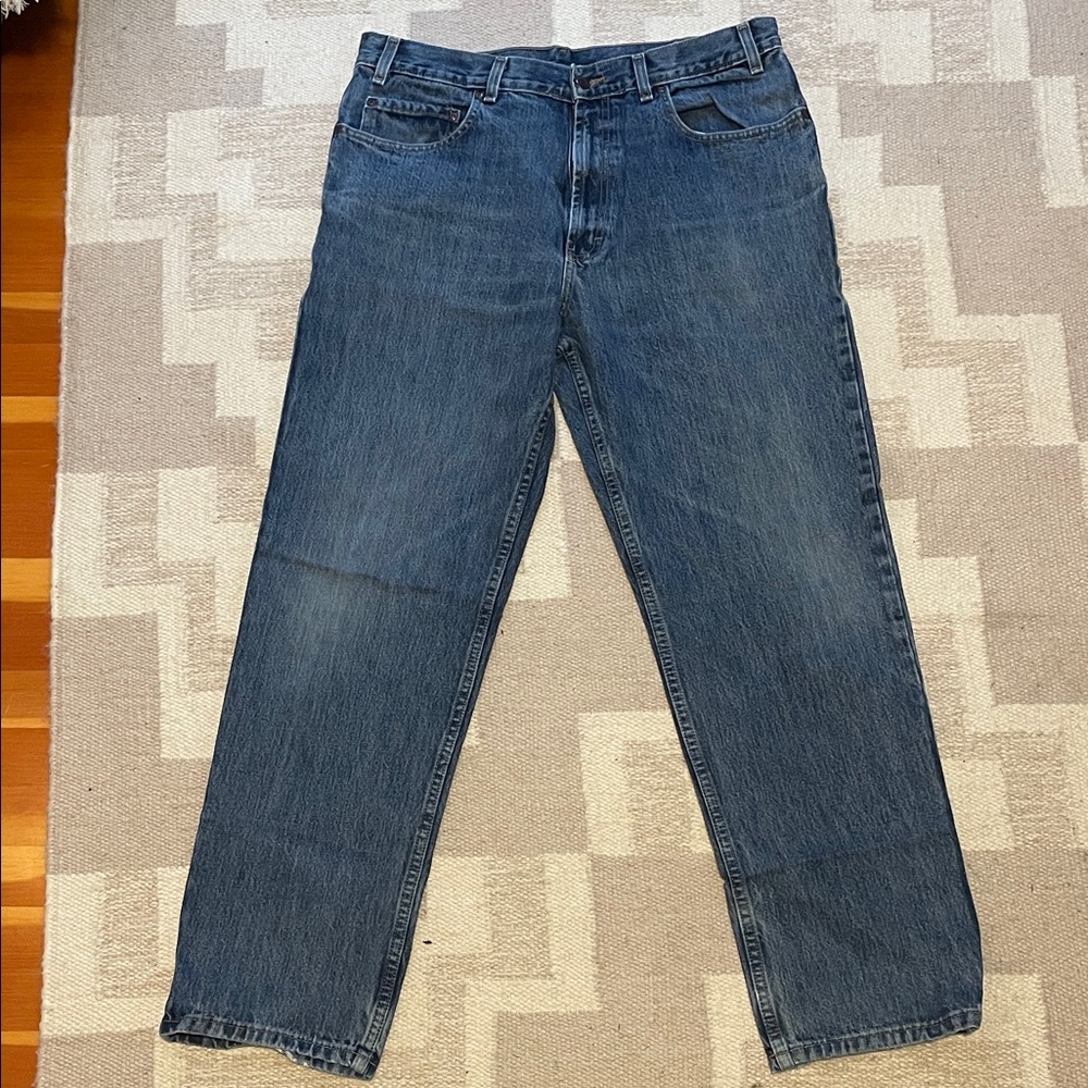 Kirkland Signature Men's Straight Blue Jeans